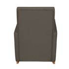 Poltrona De Amamentação Com Balanço Veludo Com Puff Ana Grafi