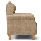 Poltrona De Amamentação Com Pés De Madeira Lucy P04 Linho Beg