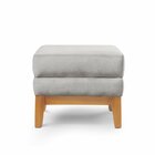 Poltrona De Amamentação Com Puff Áquila Cinza