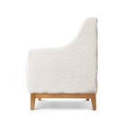 Poltrona De Amamentação Com Puff Áquila Nude