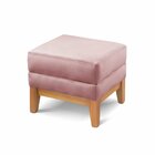 Poltrona De Amamentação Com Puff Áquila Rosa