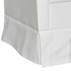 Poltrona De Amamentação Com Puff Suzi Balanço Corino Branco K