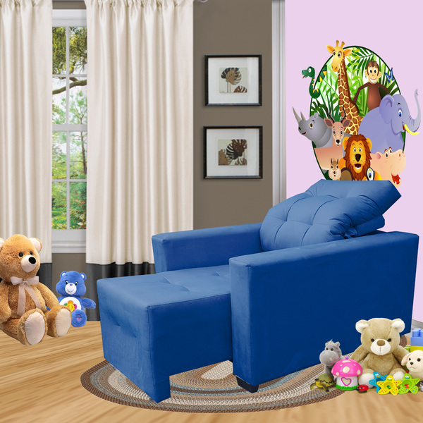 Poltrona De Amamentação E Decoração Quarto Sala Reclinável Le