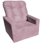 Poltrona De Amamentação Fixa Com Puff Alicia Rose