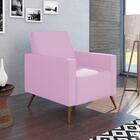 Poltrona De Amamentação Fixa Gabi Retrô Rosa Phoenix Baby