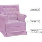 Poltrona De Amamentaçao Fixa Giulia Com Puff Ft Milani Store