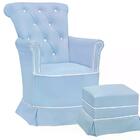 Poltrona De Amamentaçao Fixa Paola Com Puff Ft Milani Store