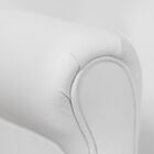 Poltrona De Amamentação Laura Com Balanço E Puff Cor Branco P