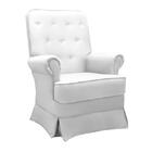 Poltrona De Amamentação Laura Com Balanço E Puff - Phoenix Ba