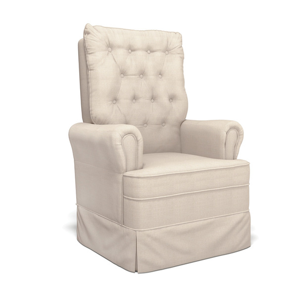 Poltrona De Amamentação Laura Linho Areia Tc183 Base Balanço