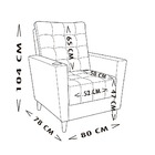 Poltrona De Amamentação Melissa Puff Bege Claro