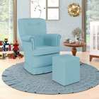 Poltrona De Amamentação Pandora Balanço E Puff Izar A-043 Cou