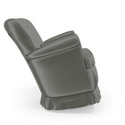 Poltrona De Amamentação Pandora Com Balanço N-023 Veludo Cinz