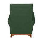 Poltrona De Amamentação Paris Com Balanço Com Puff Paris Verd