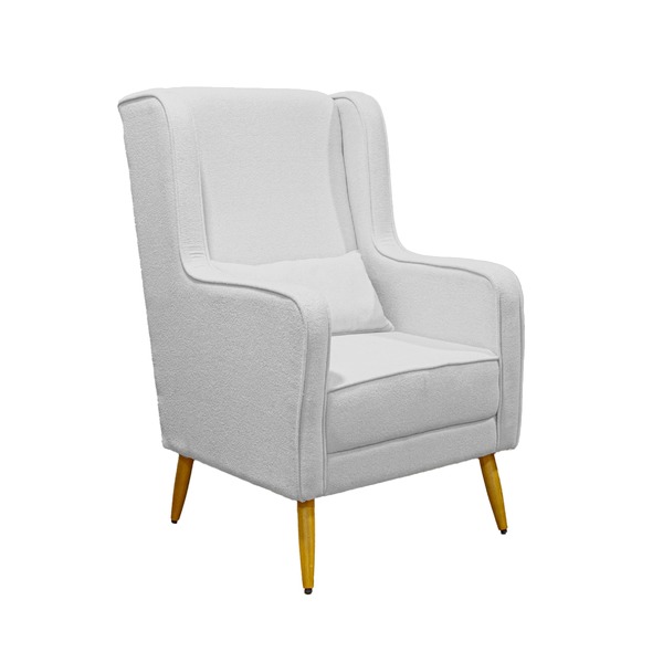 Poltrona De Amamentação Pé Palito Eduarda Puff - Blissbaby Ve