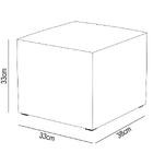 Poltrona De Amamentação Pés Madeira E Puff Lucy Z39 Linho Cin