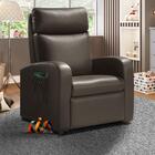 Poltrona De Amamentação Reclinável Corino Café Francesca Shop