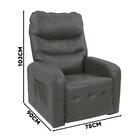 Poltrona De Amamentação Reclinável Corino Cinza Pineaple Shop