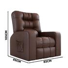 Poltrona De Amamentação Reclinável Corino Marrom Accura Shop