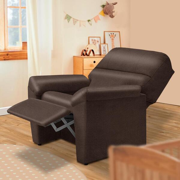 Poltrona De Amamentação Reclinável Corino Marrom Estônia Shop