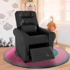 Poltrona De Amamentação Reclinável Corino Preto Cutlet Shop Jm