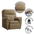 Poltrona De Amamentação Reclinável Suede Bege Estônia Shop Jm