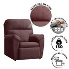 Poltrona De Amamentação Reclinável Suede Rosê Escuro Estônia