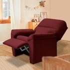 Poltrona De Amamentação Reclinável Suede Wine Estônia Shop Jm