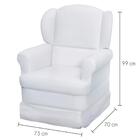 Poltrona De Amamentação Sabrina Fixa - Phoenix Baby - Bege