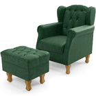 Poltrona De Amamentação Yara P02 Com Puff Paris L02 Facto Ver