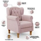 Poltrona De Amamentação Yara P02 Com Puff Paris Luis Xv L02 B