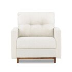 Poltrona De Aproximação Capella  Bege