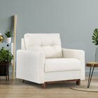 Poltrona De Aproximação Capella  Bege