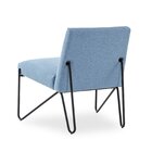 Poltrona De Aproximação Íris  Azul Claro