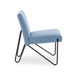 Poltrona De Aproximação Íris  Azul Claro