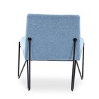 Poltrona De Aproximação Íris  Azul Claro