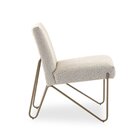 Poltrona De Aproximação Íris  Bege