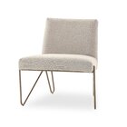 Poltrona De Aproximação Íris  Bege