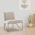 Poltrona De Aproximação Íris  Bege