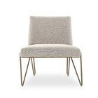 Poltrona De Aproximação Íris  Bege