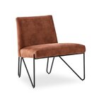 Poltrona De Aproximação Íris  Terracota