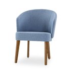 Poltrona De Aproximação Luanda  Azul Claro