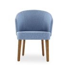 Poltrona De Aproximação Luanda  Azul Claro