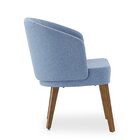 Poltrona De Aproximação Luanda  Azul Claro