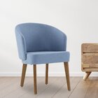 Poltrona De Aproximação Luanda  Azul Claro