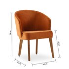 Poltrona De Aproximação Luanda  Caramelo