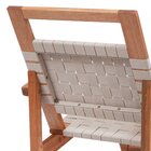 Poltrona De Balanço Com Fita Trançada Garden Natural/bege