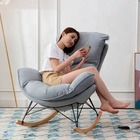 Poltrona De Balanço Easy Cozy Cinza