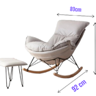 Poltrona De Balanço Easy Cozy Cinza