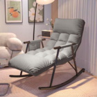 Poltrona De Balanço Lazy Cinza